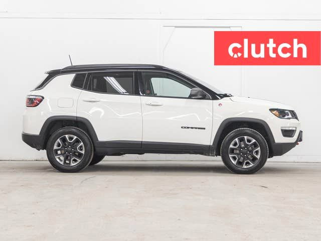 2018 Jeep Compass Trailhawk 4x4 w/ Uconnect 4C, Apple CarPlay &  in Cars & Trucks in Bedford - Image 3