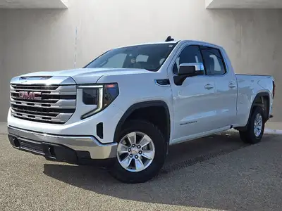 Meet the 2022 GMC Sierra 1500 SLE Double Cab, a truck that delivers power, versatility, and refined...