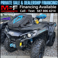 2019 CAN-AM OUTLANDER XT 850 (FINANCING AVAILABLE)