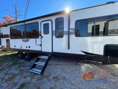 Forest River Wildwood View travel trailer 29VIEW highlights: Versa Slide with Bunks, Desk, and Stora...