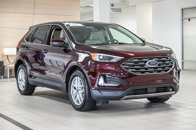 2022 Ford Edge SEL AWD | CRUISE ADAPT. | CUIR | VOLANT CHAUFF |  in Cars & Trucks in Longueuil / South Shore - Image 4