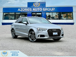 2018 Audi A3 Quattro AWD|Nav|B.Cam|Sunroof|Low KMs|Clean Carfax