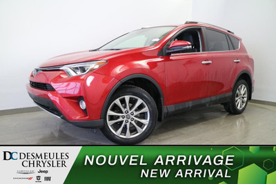 2017 Toyota RAV-4 Limited AWD Toit ouvrant pano Cuir Camera de r