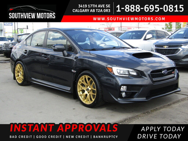 2015 Subaru WRX STI Man w-Sport Pkg B.CAMERA/SUNROOF in Cars & Trucks in Calgary