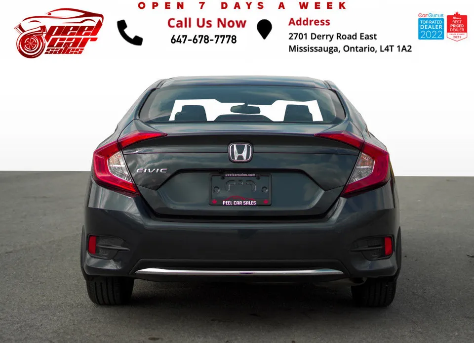 2020 Honda Civic EX|HONDA-SENSING|SUNROOF|HEATED SEATS|