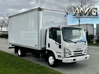 2022 Isuzu NPR-HD 16 Foot Cube Van Exhaust Brake 16 Foot Long 7 Foot 8 Inches Wide 7 Foot 7 Inches H...