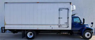 2020 INTERNATIONAL MV REEFER VAN 50,954 Miles, Cummins B6.7L 250 HP Diesel Engine, Allison 2500RDS 5...