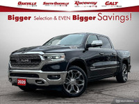  2020 Ram 1500 LIMITED | CREW | V8 | RAMBOX CARGO | PANO SUNROOF