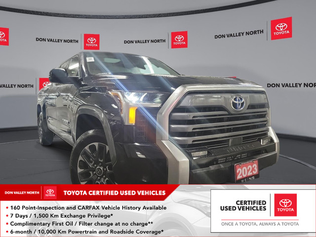 2023 Toyota Tundra Hybrid Limited GRADE | LOW MILEAGE | APPLE... in Cars & Trucks in City of Toronto