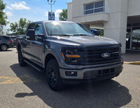 This brand new CARBONIZED GREY METALLIC 2025 FORD F-150 XLT is powered by a 3.5L V6 ECOBOOST ENGINE... (image 1)