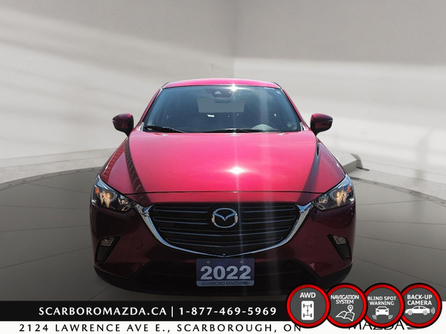 2022 Mazda CX-3 AWD|REAR CAMERA|1 OWNER CLEAN CARFAX GS AWD in Cars & Trucks in City of Toronto - Image 2
