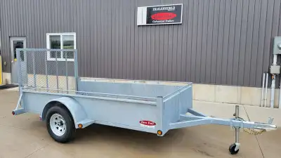 5' X 10' Duratrail General Duty Trailer Standard Features: Hot Dipped Galvanized 3,500 EZ-Lube Axle...
