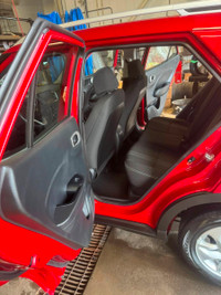 This 2023 Hyundai Venue Preferred in bold red is your ideal compact SUV – stylish, efficient, and ci... (image 7)