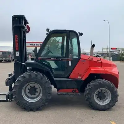 2022 MANITOU M50.4 Diesel Rough Terrain Forklift Capacity: 11,000 Lift Height: 216 (in) Mast Type: T...