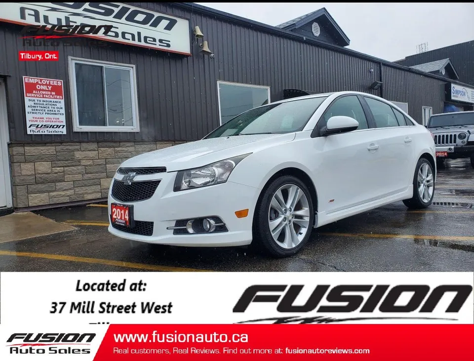 2014 Chevrolet Cruze 2LT-RS-LEATHER-SUNROOF-NAVIGATION-HEATED S