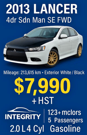 2013 Mitsubishi Lancer SE
