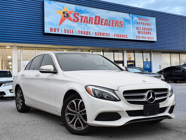  2018 Mercedes-Benz C-Class NAV LEATHER PANO ROOF MINT! WE FINAN in Cars & Trucks in London