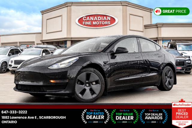 2022 Tesla Model 3 STANDARD RANGE | ONE OWNER | NAVI | CAM | SUN in Cars & Trucks in City of Toronto