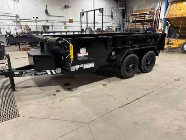 FOREST RIVER DUMP FARLPS 6X10 TANDEM AXLE in Cargo & Utility Trailers in Kingston - Image 4