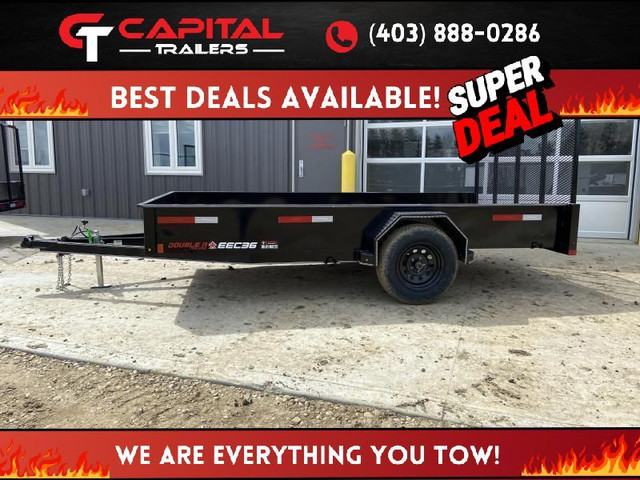 2024 Double A Trailers Landscape Trailer 72in. x 12' (3500LB GVW in Cargo & Utility Trailers in Calgary