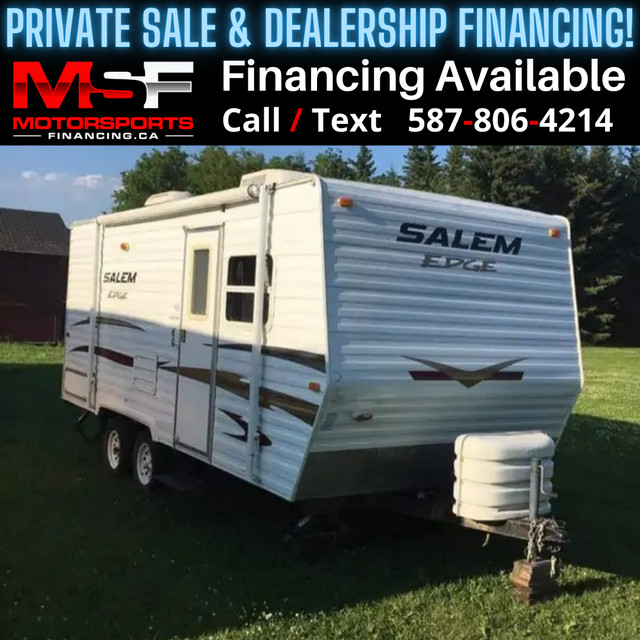 2009 SALEM EDGE CAMPER 18FT (FINANCING AVAILABLE) in Travel Trailers & Campers in Strathcona County