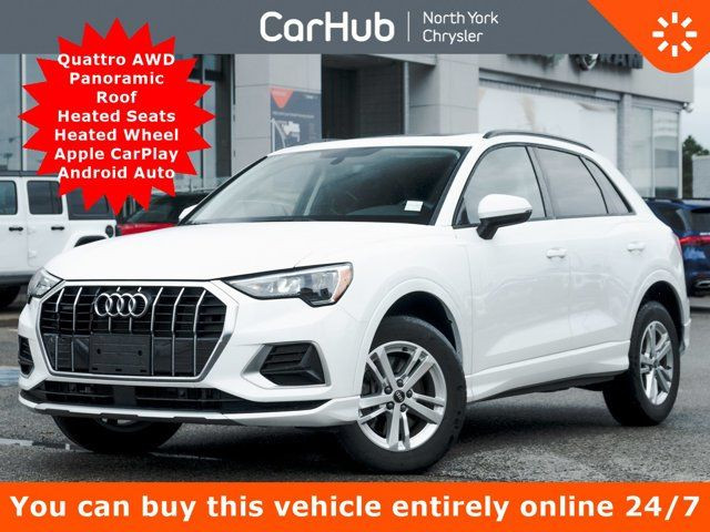 2022 Audi Q3 Komfort Quattro Panoroof Heated Seats Heated Wheel in Cars & Trucks in City of Toronto