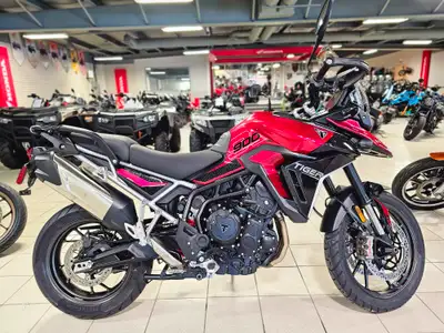 Are you ready for the ultimate adventure? The 2025 Triumph TIGER 900 GT PRO is the bike that will ta...