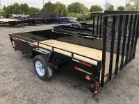 6'x12' Homeowner Package Utility Trailer - Loaded!