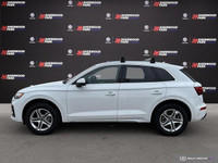 Come see this 2022 Audi Q5 Komfort | HEATED SEATS AND STEERING | PWR TAILGATE | LANE ASSIST | BLIND... (image 1)