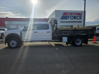 2023 Ford Super Duty F-550 DRW XLT 4WD Crew Cab 203" WB 84" CA, 6.7L V8 Diesel, 12ft Gravel Box, Rem... (image 3)