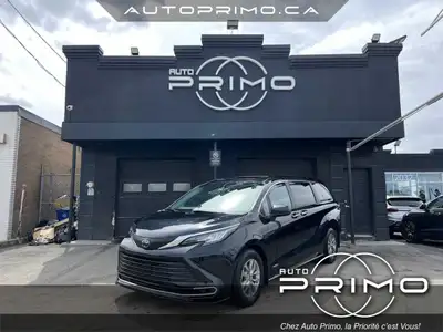 2021 Toyota Sienna XLE Hybride 7 Passagers Automatique avec Sièges en Cuir Toit Ouvrant Navigation C...
