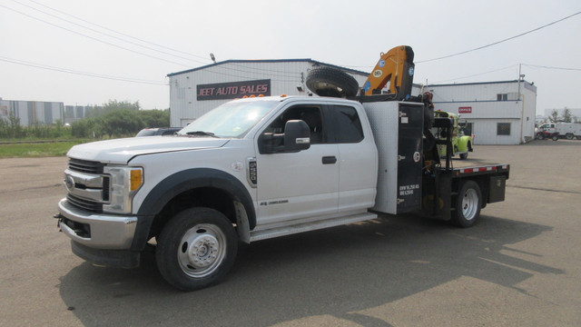 2017 Ford F-550 XLT EXTENDED CAB WITH EFFER 65 BOOM CRANE in Cars & Trucks in Edmonton - Image 2