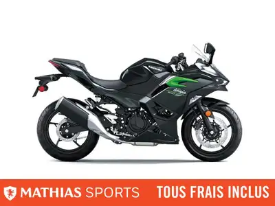 Concessionnaire des véhicules neufs et d'occasion. Sportive KAWASAKI Ninja 500 2025 Faites votre déc...