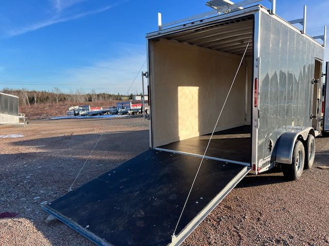 2024 Gator 7 x 14 contractor enclosed cargo ramp door in Cargo & Utility Trailers in Cape Breton - Image 4