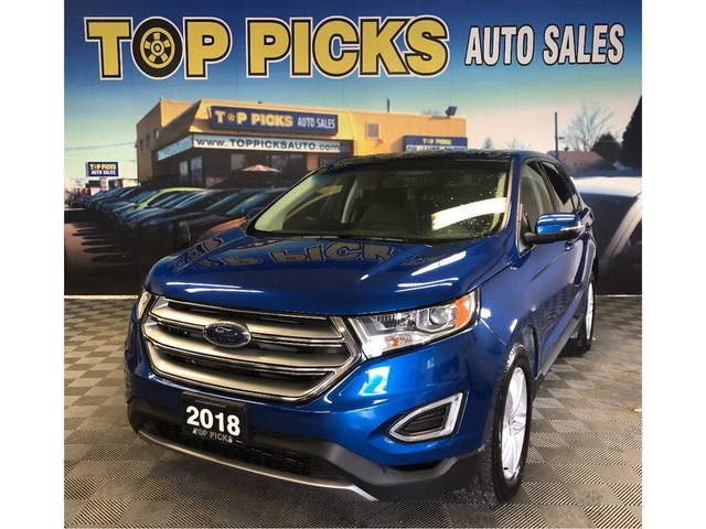  2018 Ford Edge Leather, Sunroof, Navigation, Accident Free!! in Cars & Trucks in North Bay