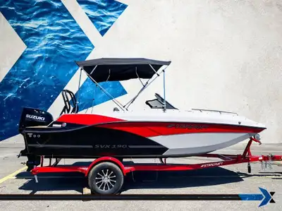 SVX 190 OB 140HP deck boat bateau Ponte ???? Starcraft SVX 190 OB 2025 Le Bateau Ponte Polyvalent et...