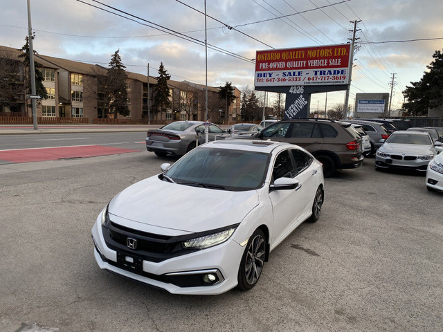 2020 Honda Civic Touring CVT, leather ,sunroof navi !!! in Cars & Trucks in City of Toronto