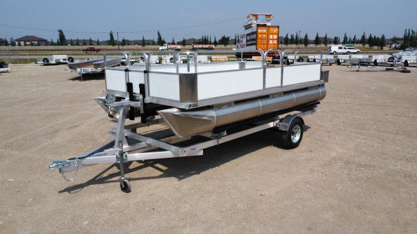 2023 Wolffrave HBR XR 14 Pontoon 8' x 14' in Powerboats & Motorboats in St. Albert - Image 2