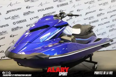Cette MOTOMARINE YAMAHA GP1800R SVHO AUDIO 2024 est disponible DÈS MAINTENANT! Contactez-nous au 450...