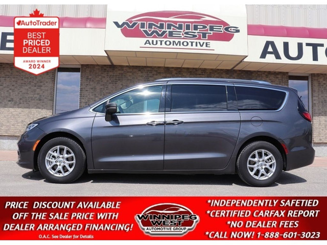 2021 Chrysler Pacifica TOURING LEATHER, LOADED, HTD SEATS, 7 PAS in Cars & Trucks in Winnipeg