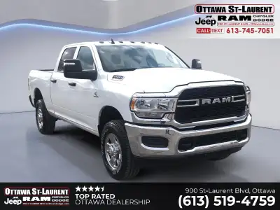 WE CAN GET YOU APPROVED ON THIS 2024 RAM 2500 TRADESMAN 4X4 TODAY FEATURED OPTIONS -Anti spin differ...