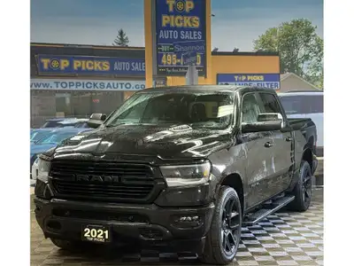 Night Edition, Crew Cab, 4x4, 5.7 Liter V8, Level 2, Full Leather Interior, Buckets & Console, Heate...
