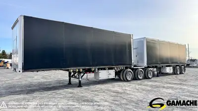 Trailer - # STOCK: R-36411 2024 MANAC 28' + 32' B-TRAIN COMBO REMORQUE A RIDEAUX 2024 MANAC 28' + 32...