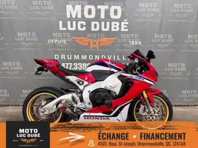 Honda CBR1000RR SP 2019 SEULEMENT 12 696 KM MODÈLE SP AVEC SUSPENSION OLHINS ET FREINS BREMBO ÉCHAPP...