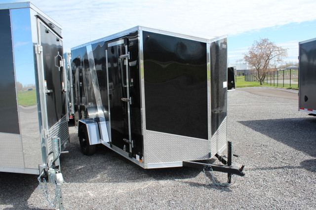 2024 HAULIN HLAFT612SA 6x12 Enclosed Trailer in Cargo & Utility Trailers in Trenton - Image 2