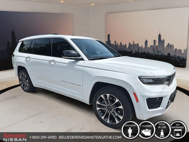 2022 Jeep Grand Cherokee L Overland TOIT PANO McINTOSH V8 5,7 8  in Cars & Trucks in Laurentides - Image 3