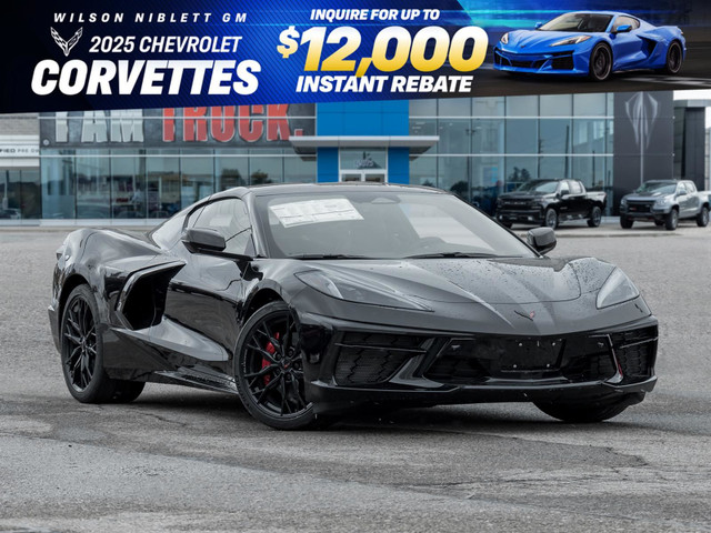 2025 Chevrolet Corvette 2LT- Performance Exhaust | GT2 Bucket Se in Cars & Trucks in Markham / York Region