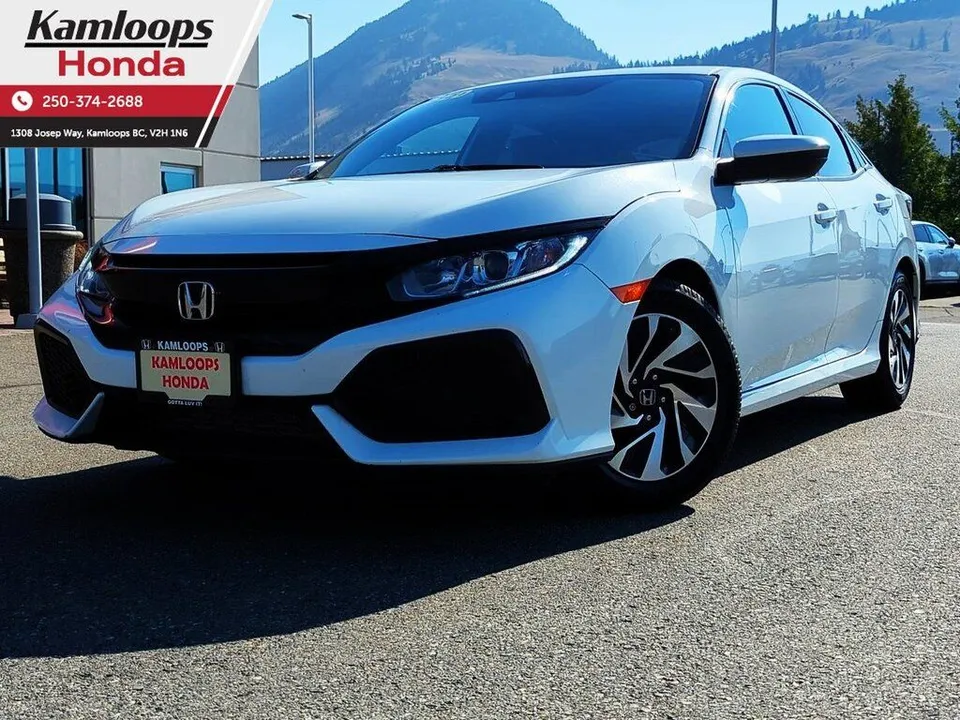 2018 Honda Civic Hatchback LX - CLAIM FREE | ONE OWNER | BACKUP