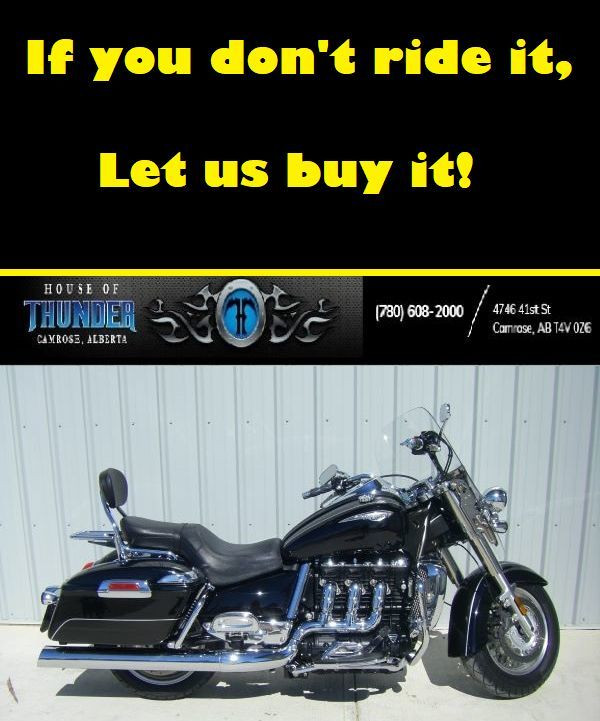 If You Don't Ride It, Let Us Buy It! in Street, Cruisers & Choppers in Edmonton