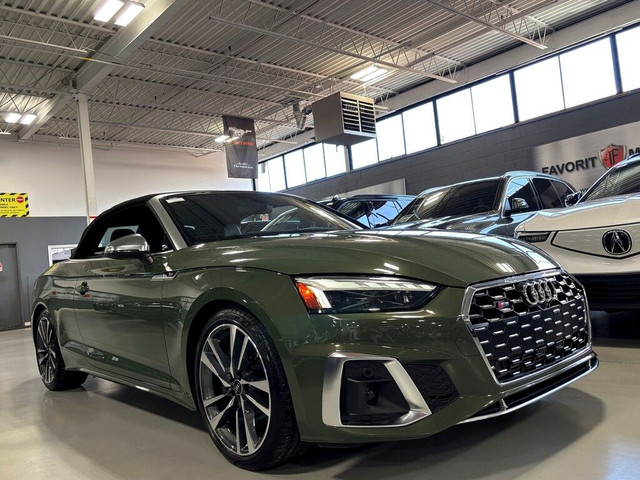 2021 Audi S5 Cabriolet Technik|QUATTRO|NAV|360CAM|CARBON|MASSAGE in Cars & Trucks in City of Toronto - Image 3